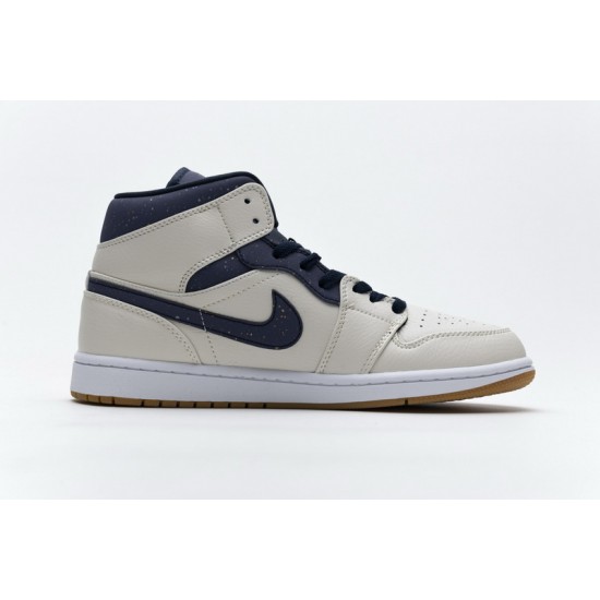 Air Jordan 1 Mid Jeter White Black