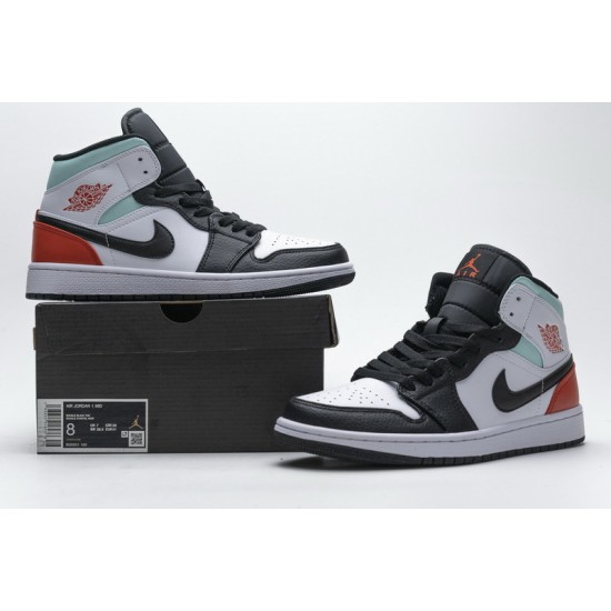 Air Jordan 1 Mid GS Black Toe