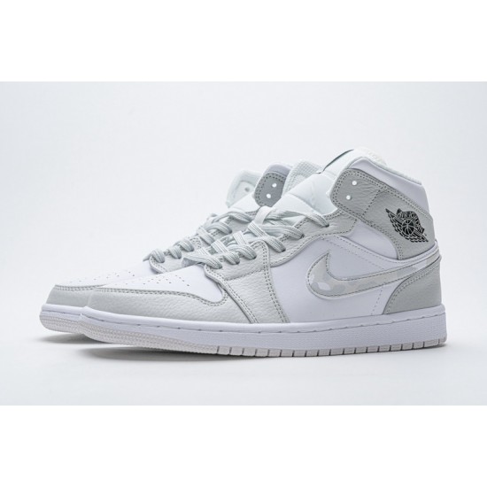 Air Jordan 1 Mid White Camo