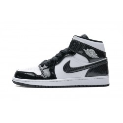 Air Jordan 1 Mid All-Star Black White